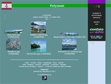 Tablet Screenshot of polynesie.demeyer.net